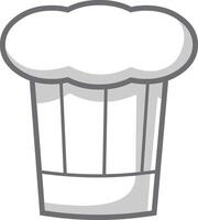 dibujos animados cocinero sombrero. vector mano dibujado ilustración aislado en transparente antecedentes