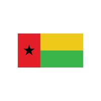 Guinea Bissau bandera icono vector