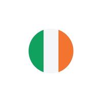 Irlanda bandera icono vector