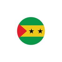 sao tome and principe flag icon vector