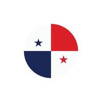 Panamá bandera icono vector