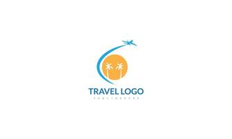 travel logo design. vector