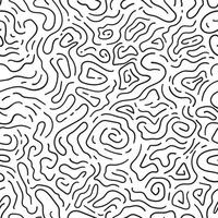 Black and white scribble wallpaper print seamless pattern background vector