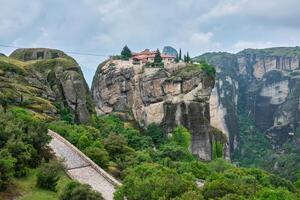 Monasteries of Meteora, Greece photo