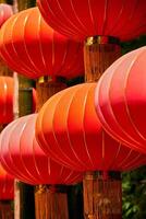 Chinese traditional lanterns photo