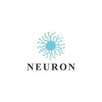 AI generated Human Neuron Logo Design, Symbol Vector