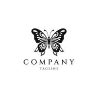 AI generated Butterfly logo icon design vector