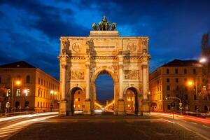 Victory Gate, Munich photo