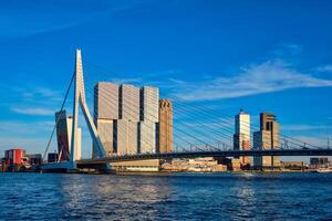 Rotterdam paisaje urbano , Países Bajos foto