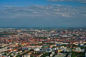 Aerial view of Munich. Munich, Bavaria, Germany photo