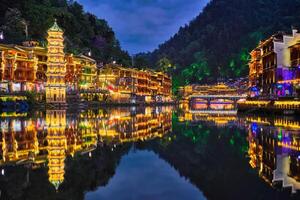 Feng Huang Ancient Town Phoenix Ancient Town , China photo