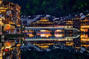 Feng Huang Ancient Town Phoenix Ancient Town , China photo