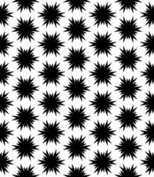 Black and white seamless abstract pattern. Background and backdrop. Grayscale ornamental design. vector