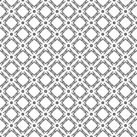 Black and white seamless abstract pattern. Background and backdrop. Grayscale ornamental design. vector