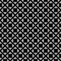 Black and white seamless abstract pattern. Background and backdrop. Grayscale ornamental design. vector