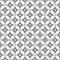 patrón abstracto sin costuras en blanco y negro. fondo y telón de fondo. diseño ornamental en escala de grises. vector