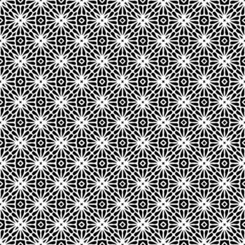 Black and white seamless abstract pattern. Background and backdrop. Grayscale ornamental design. vector