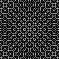 patrón abstracto sin costuras en blanco y negro. fondo y telón de fondo. diseño ornamental en escala de grises. vector