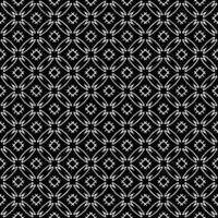 Black and white seamless abstract pattern. Background and backdrop. Grayscale ornamental design. vector