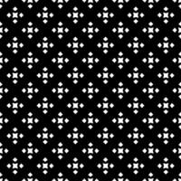 Black and white seamless abstract pattern. Background and backdrop. Grayscale ornamental design. vector