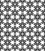 Black and white seamless abstract pattern. Background and backdrop. Grayscale ornamental design. vector