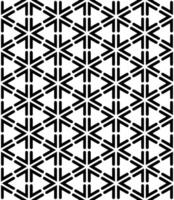 Black and white seamless abstract pattern. Background and backdrop. Grayscale ornamental design. vector