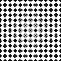 Black and white seamless abstract pattern. Background and backdrop. Grayscale ornamental design. vector