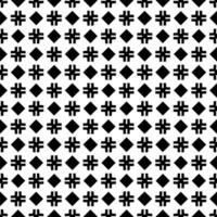 Black and white seamless abstract pattern. Background and backdrop. Grayscale ornamental design. vector