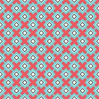 Multi color seamless abstract pattern. Background and backdrop. Multi Colored. Colorful ornamental design. Colored mosaic ornaments. Vector graphic illustration.