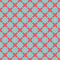 Multi color seamless abstract pattern. Background and backdrop. Multi Colored. Colorful ornamental design. Colored mosaic ornaments. Vector graphic illustration.