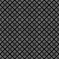 Black and white seamless abstract pattern. Background and backdrop. Grayscale ornamental design. vector