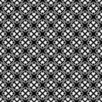 Black and white seamless abstract pattern. Background and backdrop. Grayscale ornamental design. vector