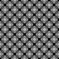 patrón abstracto sin costuras en blanco y negro. fondo y telón de fondo. diseño ornamental en escala de grises. vector