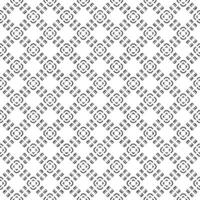 Black and white seamless abstract pattern. Background and backdrop. Grayscale ornamental design. vector