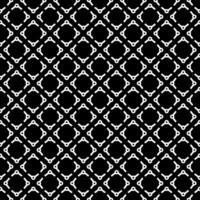 patrón abstracto sin costuras en blanco y negro. fondo y telón de fondo. diseño ornamental en escala de grises. vector