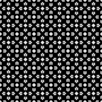 Black and white seamless abstract pattern. Background and backdrop. Grayscale ornamental design. vector