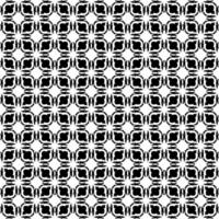 Black and white seamless abstract pattern. Background and backdrop. Grayscale ornamental design. vector