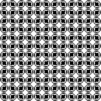 Black and white seamless abstract pattern. Background and backdrop. Grayscale ornamental design. vector