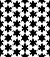 Black and white seamless abstract pattern. Background and backdrop. Grayscale ornamental design. vector