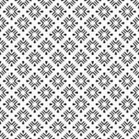 Black and white seamless abstract pattern. Background and backdrop. Grayscale ornamental design. vector