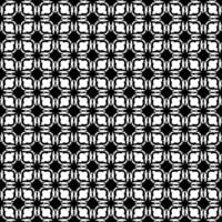 Black and white seamless abstract pattern. Background and backdrop. Grayscale ornamental design. vector