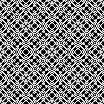 patrón abstracto sin costuras en blanco y negro. fondo y telón de fondo. diseño ornamental en escala de grises. vector