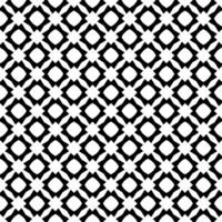 Black and white seamless abstract pattern. Background and backdrop. Grayscale ornamental design. vector