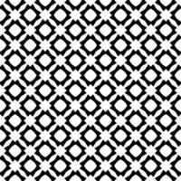 Black and white seamless abstract pattern. Background and backdrop. Grayscale ornamental design. vector