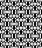 Black and white seamless abstract pattern. Background and backdrop. Grayscale ornamental design. vector