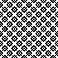 Black and white seamless abstract pattern. Background and backdrop. Grayscale ornamental design. vector