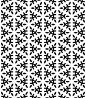 Black and white seamless abstract pattern. Background and backdrop. Grayscale ornamental design. vector