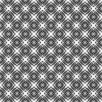 Black and white seamless abstract pattern. Background and backdrop. Grayscale ornamental design. vector