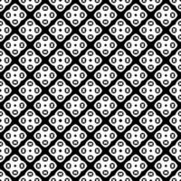 Black and white seamless abstract pattern. Background and backdrop. Grayscale ornamental design. vector