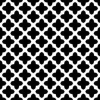 Black and white seamless abstract pattern. Background and backdrop. Grayscale ornamental design. vector